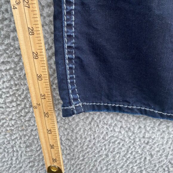 Silver Jeans Womens 20 Plus Suki Blue Dark Wash Bootcut Contrast Trim Curvy NWT - Picture 11 of 13
